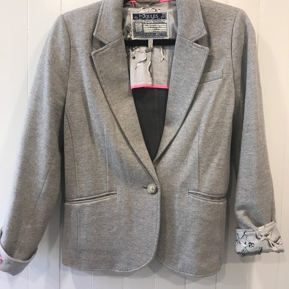 Joules Jackets & Coats | Joules Tweed Blazer | Poshmark